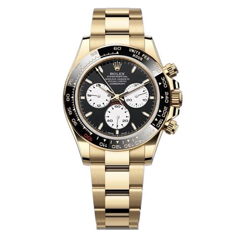 rolex lemans yellow gold